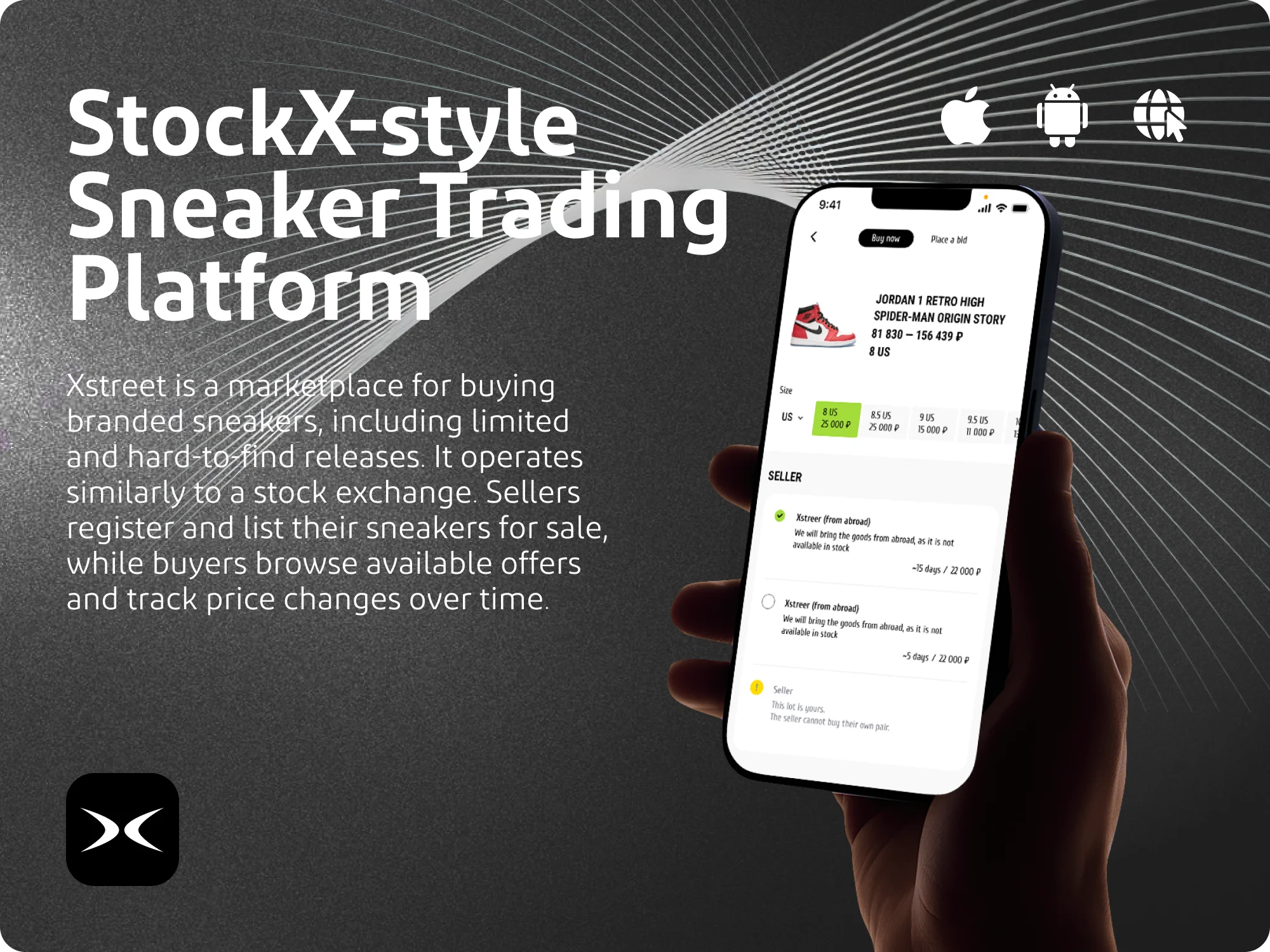 How we helped launch the Xstreet sneaker marketplace app